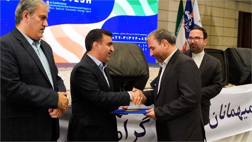 تقدیر رئیس سازمان محیط زیست کشور از اقدامات سازمان منطقه ویژه پارس
